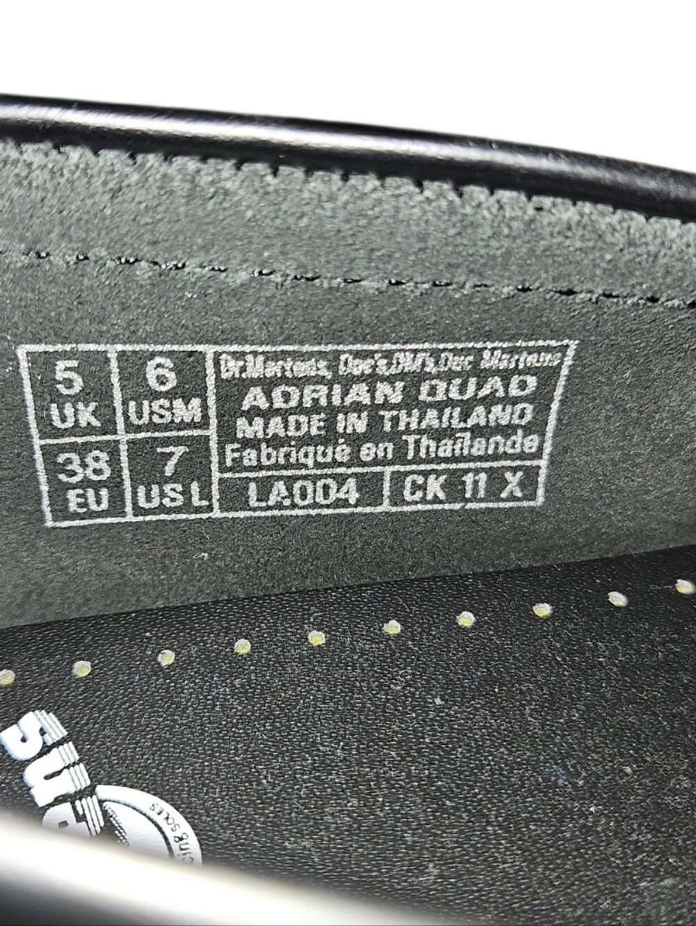 NWT Dr. Martens Adrian Quad Platform Tassel Loafers Black 7 - Picture 4 of 7